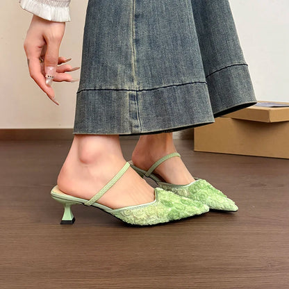 Selom – Mules de Salto Elegante