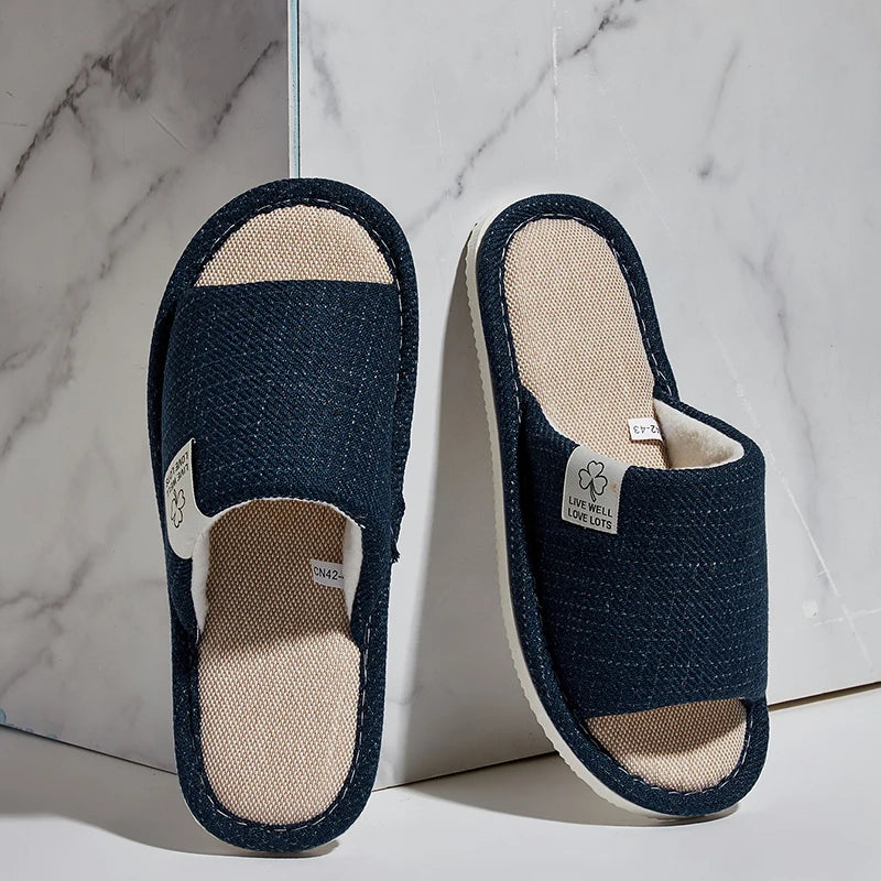 Evaristo - Pantufas em Linho