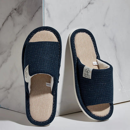 Evaristo - Pantufas em Linho