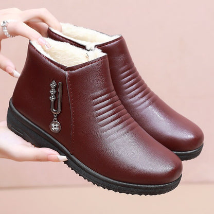 Belle botte d'automne et d'hiver - Imperméable et veloutée