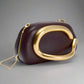 Clutch Rígida "Glamour" com Corrente e Detalhes em Gold