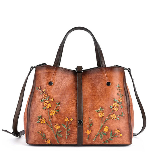 Sac seau Aurora Vintage – Fabriqué en cuir véritable de première qualité