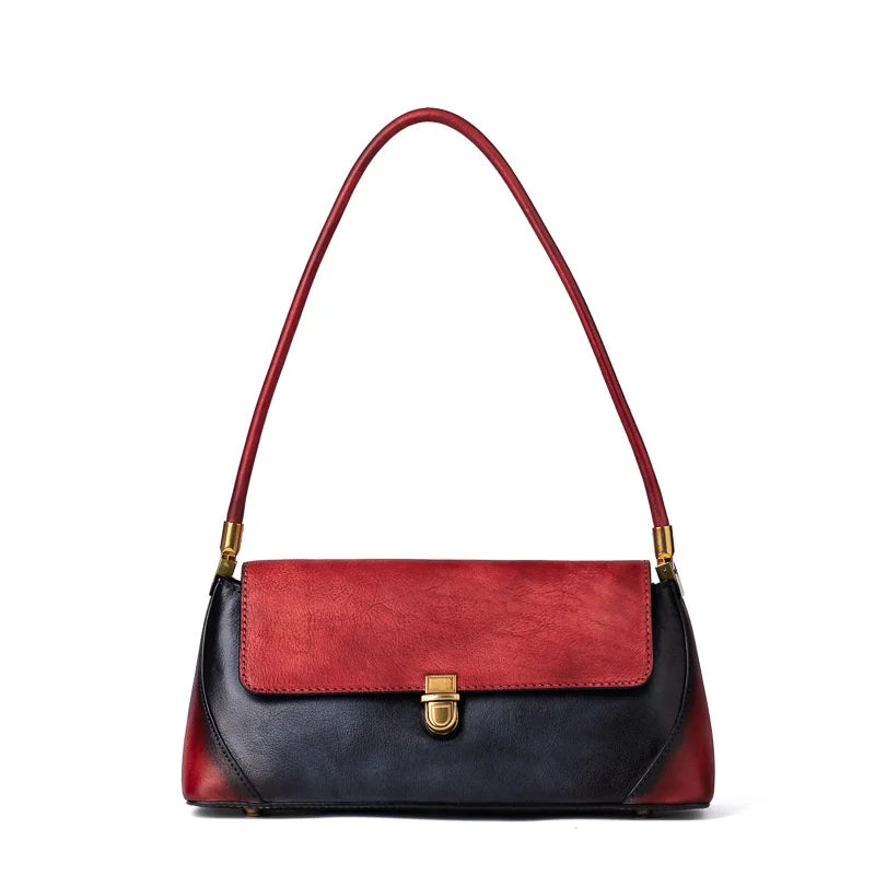 Bolsa Capri Vintage – Couro Genuíno Compacto