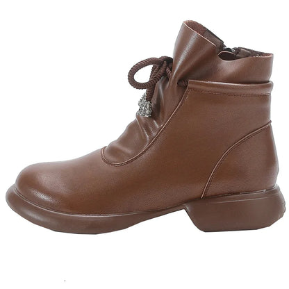 Ruanna Boots - Genuine Leather