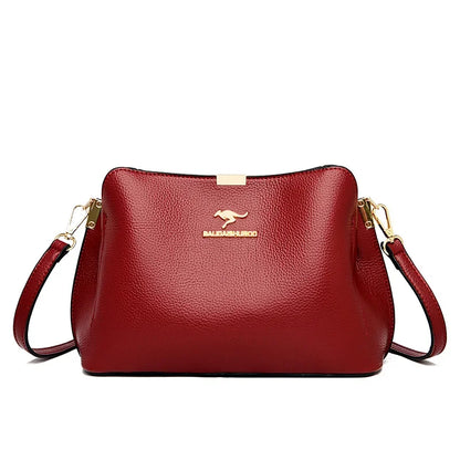 Bolsa Feminina Elegância Três Camadas