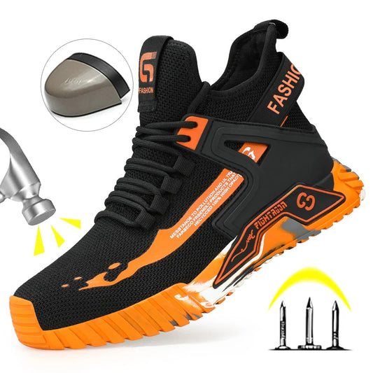 ForgeStrike C0296 - Bota de Segurança com Kevlar e Biqueira de Aço