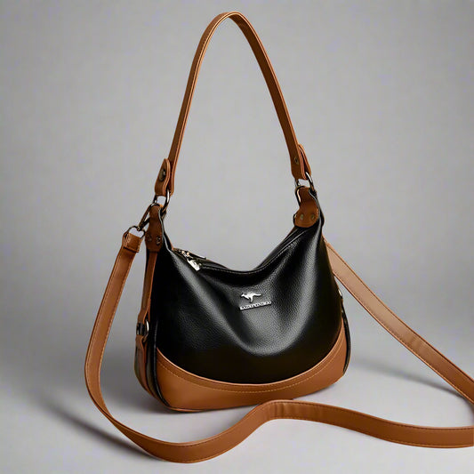 Mala “Luzia” em Couro Premium – Elegância Versátil para o Dia a Dia
