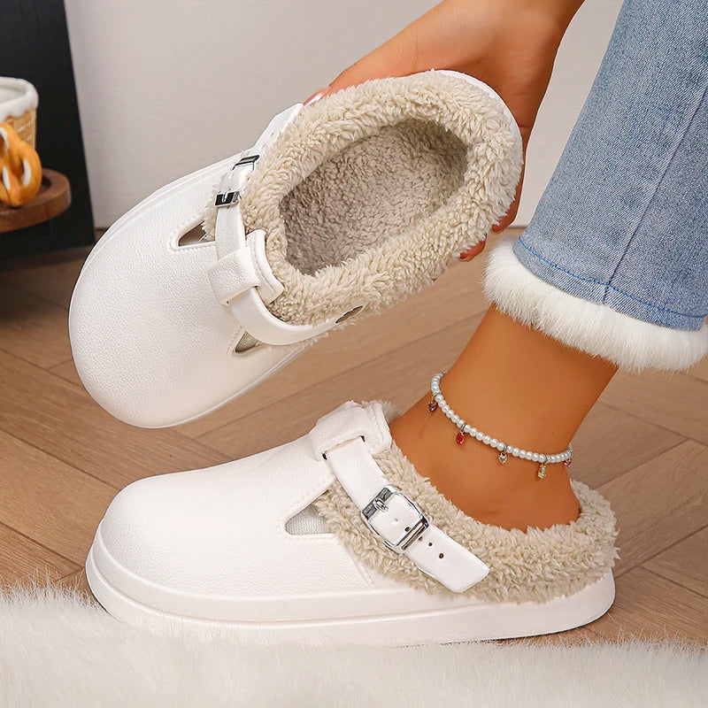 Valentina - Pantufas Felpudas Quentes