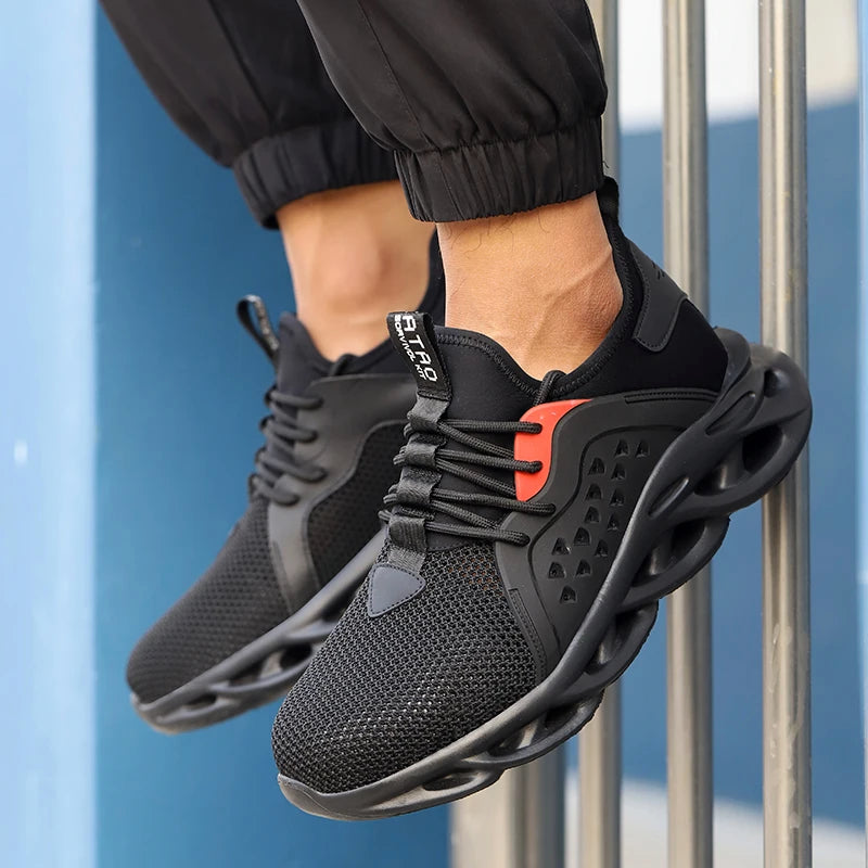 AirForge 808 - Sapato de Segurança Leve com Biqueira de Aço