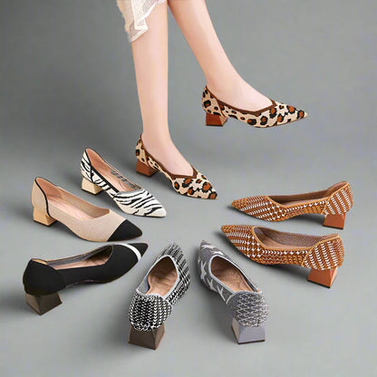 Escarpins Miss Isadora 4.0 - Chaussures à talon bloc très élégantes et confortables