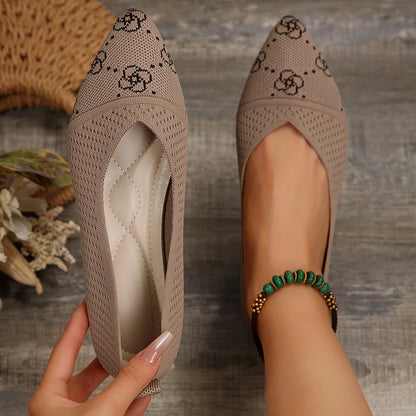 LeopardIsa - Chaussure de style ballerine très élégante et confortable.