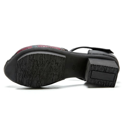 Romana Oriental - Sandale ultra confortable (cuir véritable)