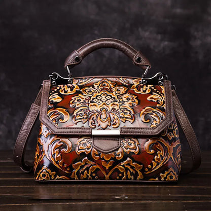 Sac à rabat Aurora Vintage – Fabriqué en cuir véritable de première qualité 