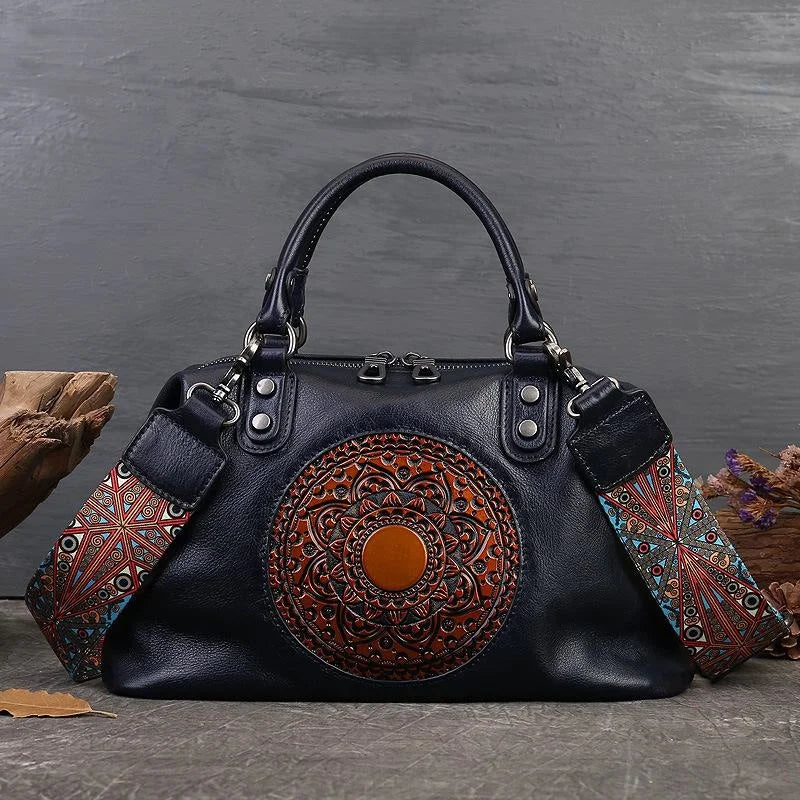 Boston Camila Vintage Bag – In Premium Genuine Leather