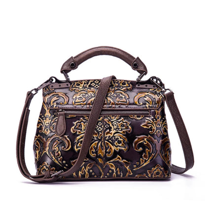 Sac à rabat Aurora Vintage – Fabriqué en cuir véritable de première qualité 