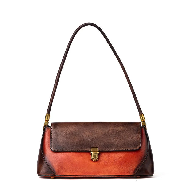 Bolsa Capri Vintage – Couro Genuíno Compacto