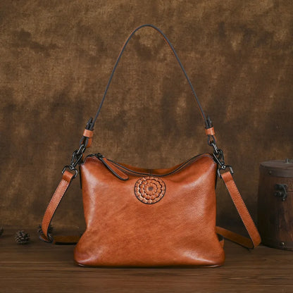 Siena Vintage Bag – Compact Genuine Leather