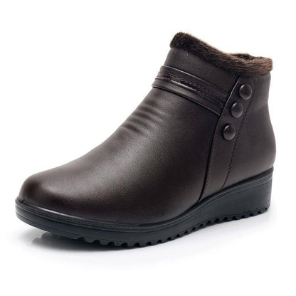 Bota de Outono & Inverno Braga - Impermeável e aveludada