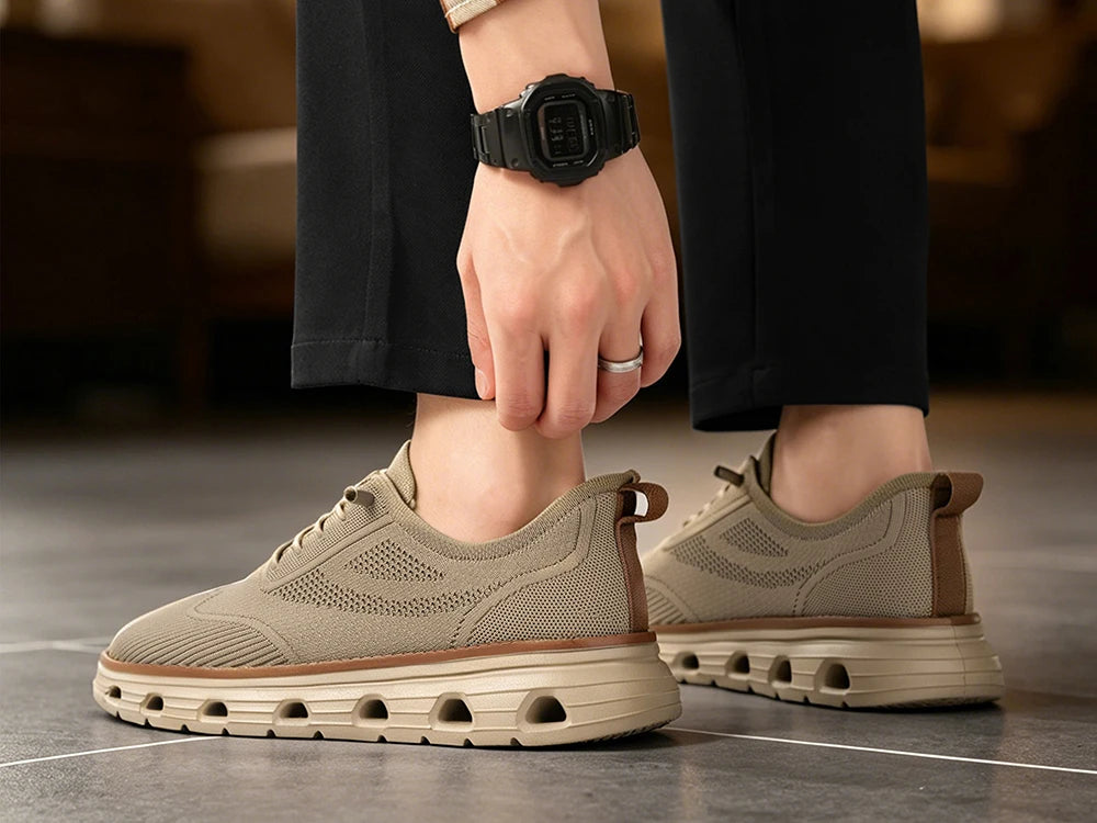Declan HandsFree – Sapatos Barefoot Masculinos Ultra Confortáveis