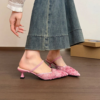Selom – Mules de Salto Elegante