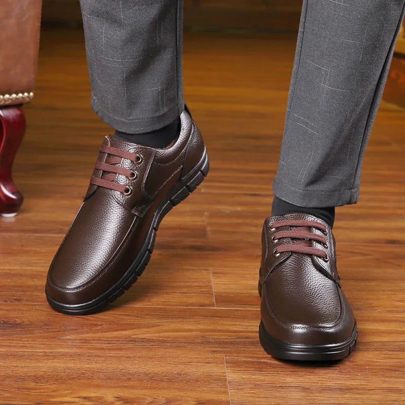 Arthur - Sapatos Casuais em Pele Genuína
