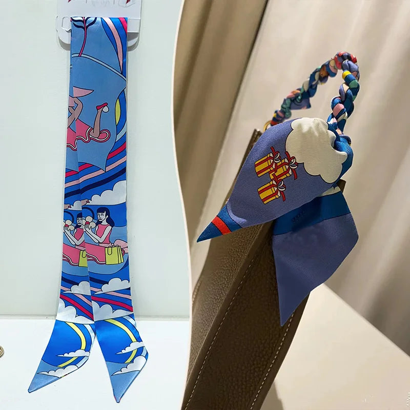 Lusitanna Key Ribbon – Lenço Elegante