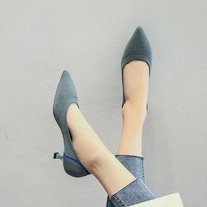 Martha Pump Chic - Sapato de Salto Fino muito Elegante e Confortável