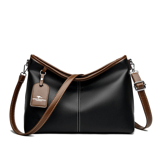 Bolsa Bucket Elegância Bicolor