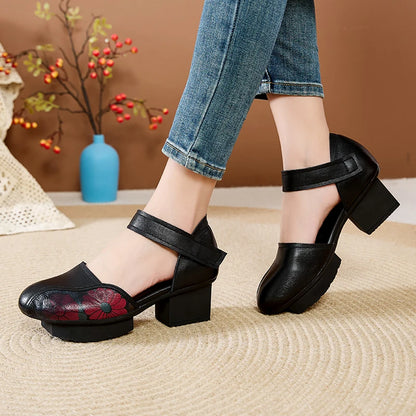 Romana Oriental - Sandale ultra confortable (cuir véritable)