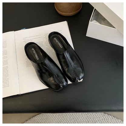 Mules Tabi Confortáveis – Design Japonês Moderno