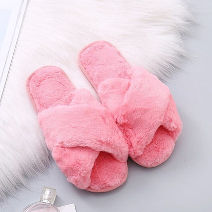 Fur Slippers