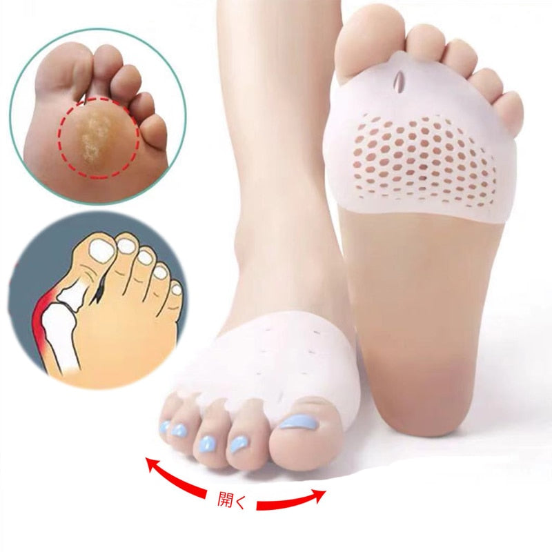 Separador de dedo do pé joanete de alfaiate 2 em 1 para Hallux Valgus