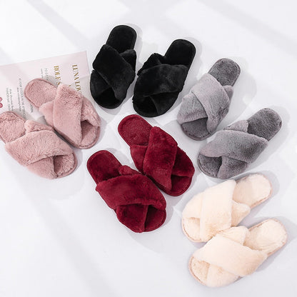 Fur Slippers