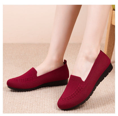 Liliana™ - Mocassim Semi Ortopédico de Malha Respirável Ultra-leve