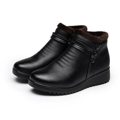 Bota de Outono & Inverno Braga - Impermeável e aveludada