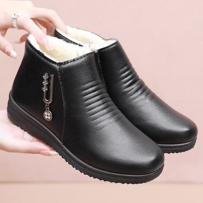 Belle botte d'automne et d'hiver - Imperméable et veloutée